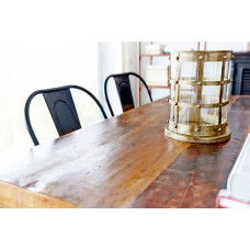 Konferensbord / matbord i recyclat trä